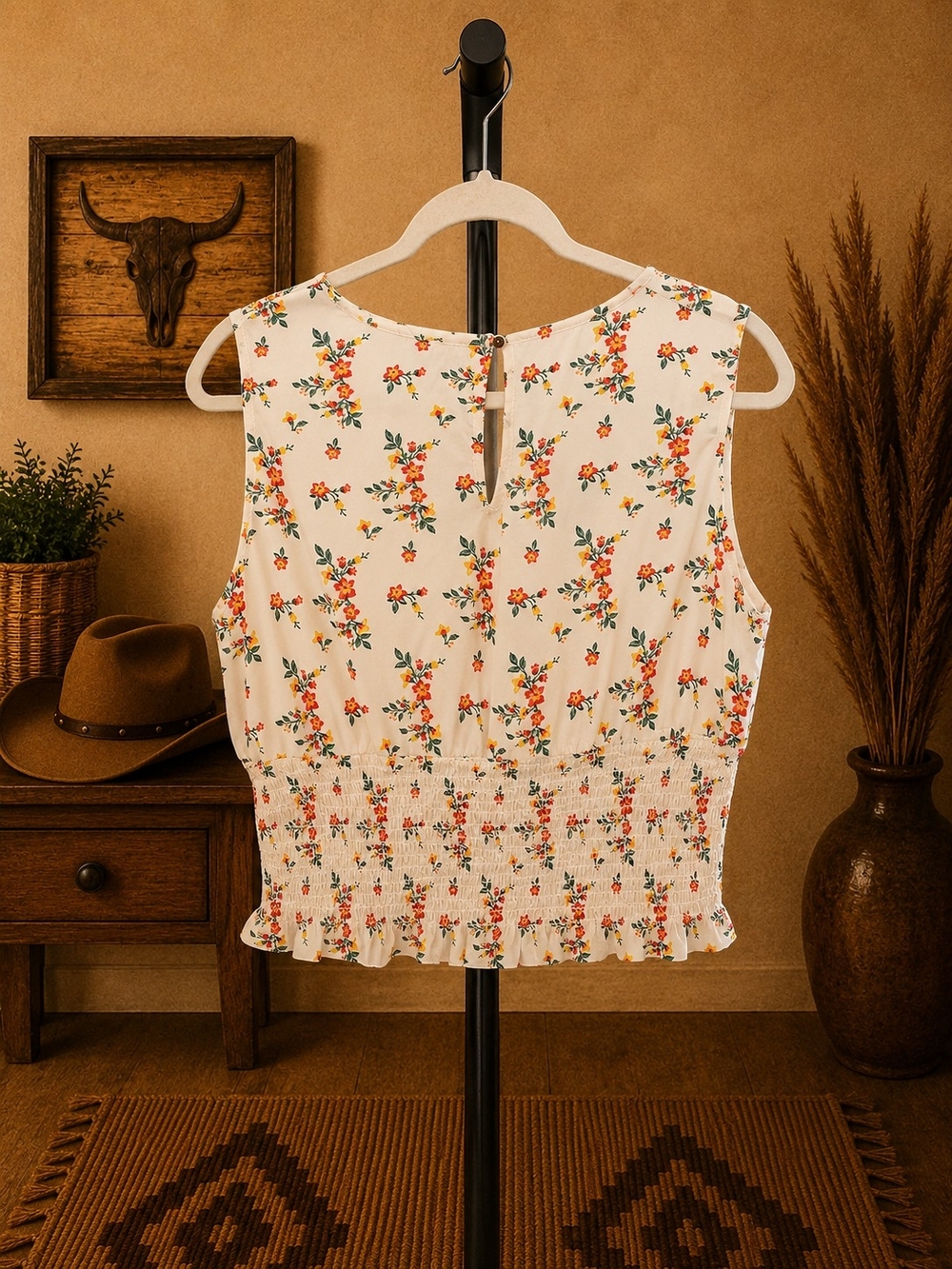 Set Of 2 Peasant Tops, Rock And Roll Denim And Wild Fable NWT, M-L - Picture 3 of 6